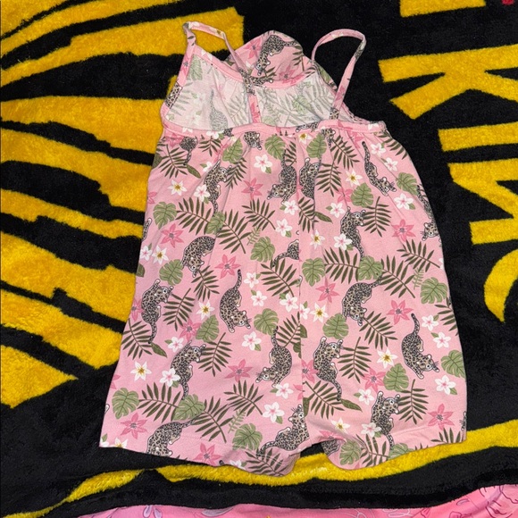The Children's Place Pink and Black Kids One Pieces - Picture 11 of 15
